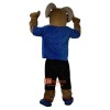 Sport Sheep Goat Cartoon Mascot Costume Plush with Mask