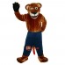Sport Tiger Cartoon Mascot Costume Plush with Mask
