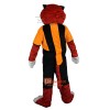 Sport Tiger Cartoon Mascot Costume Plush with Mask