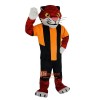 Sport Tiger Cartoon Mascot Costume Plush with Mask