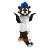 Sports Brown Beaver Castor Cartoon Mascot Costume Plush with Mask
