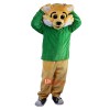 Sports Wild Cat Cartoon Mascot Costume Plush with Mask