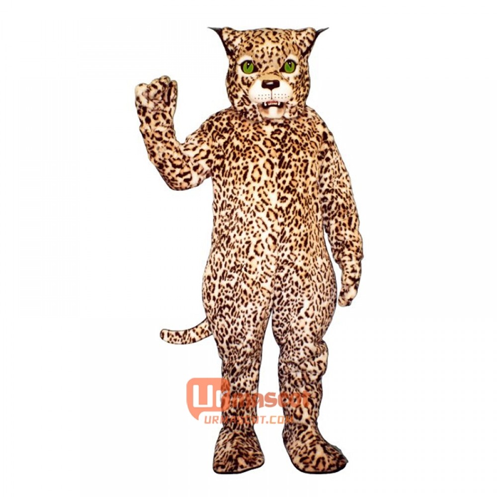 Spotted Lynx Cartoon Costume Mascot