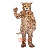 Spotted Lynx Cartoon Costume Mascot