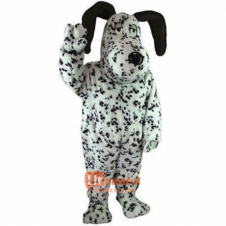 Spotty Dog Cartoon Mascot Costume