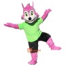 Squirrel Cartoon Mascot Costume Plush with Mask