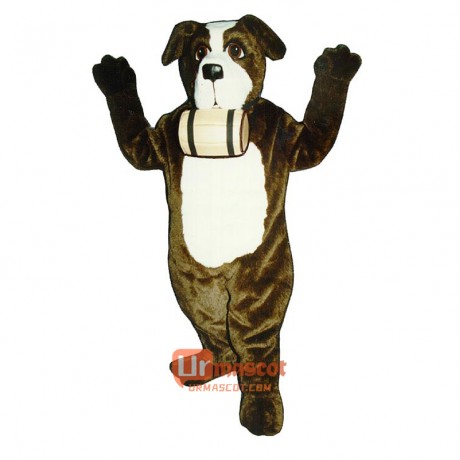 St. Bernard Cartoon Costume Mascot