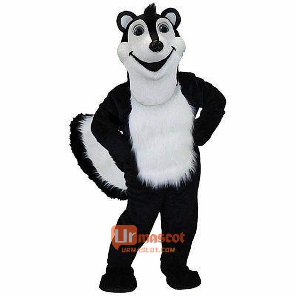 Stinky the Skunk Cartoon Mascot Costume