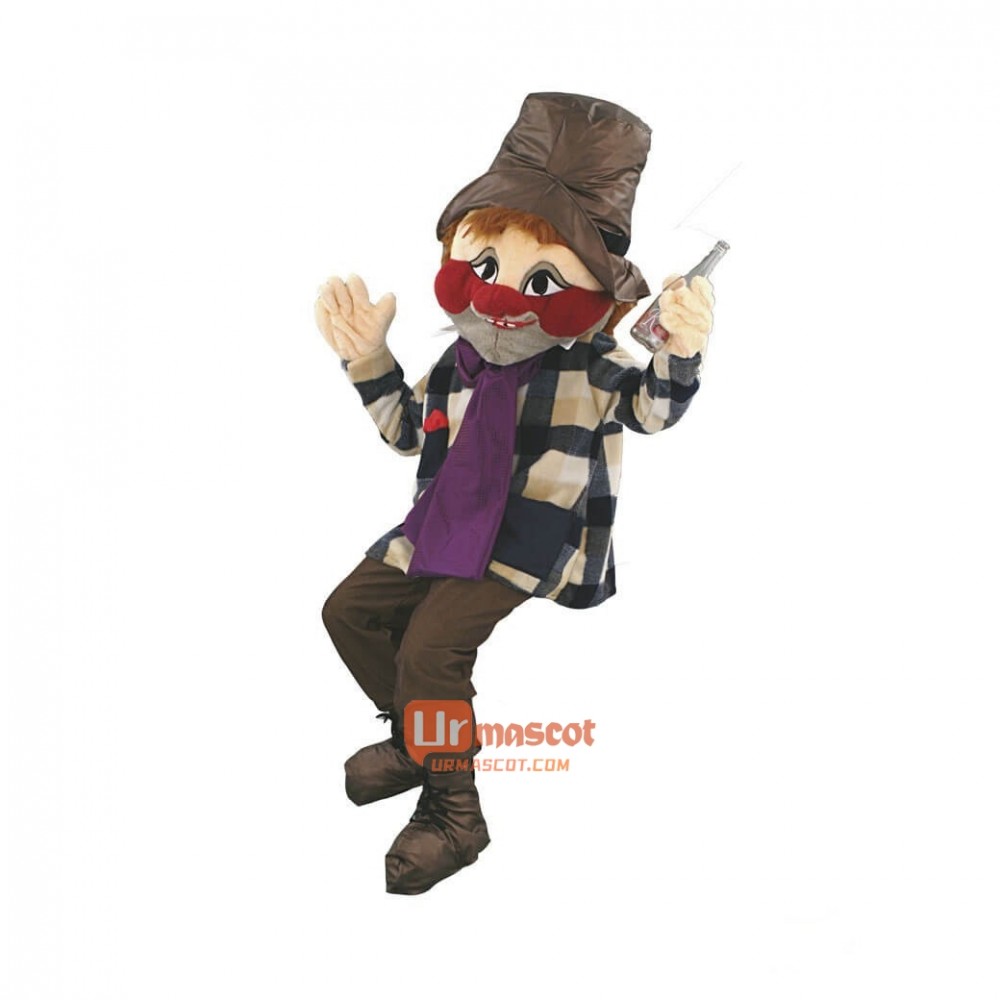 Stuffed men Custom Cartoon Mascot Costume