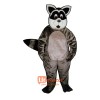 Sunny Raccoon Cartoon Costume Mascot