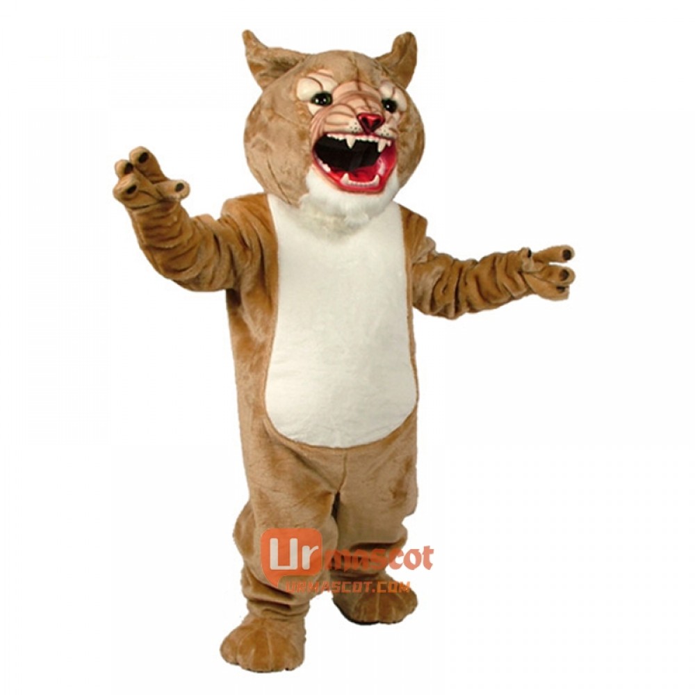 Super Cougar Cartoon Costume Mascot