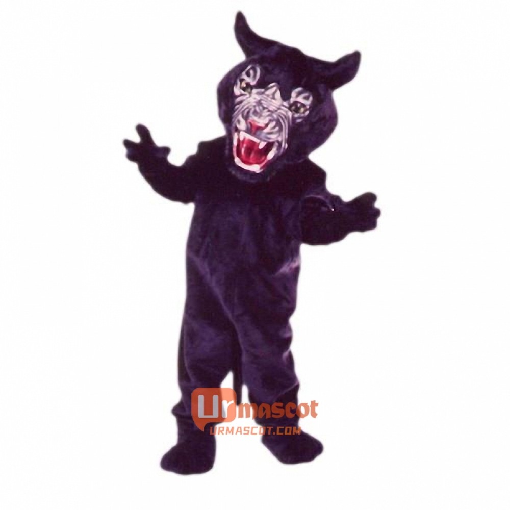 Super Panther Cartoon Mascot Costume
