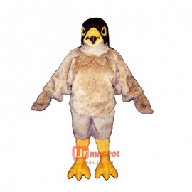 Tan Eagle Cartoon Costume Mascot