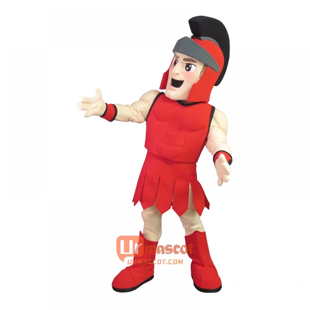 Tank the Trojan Custom Cartoon Mascot Costume