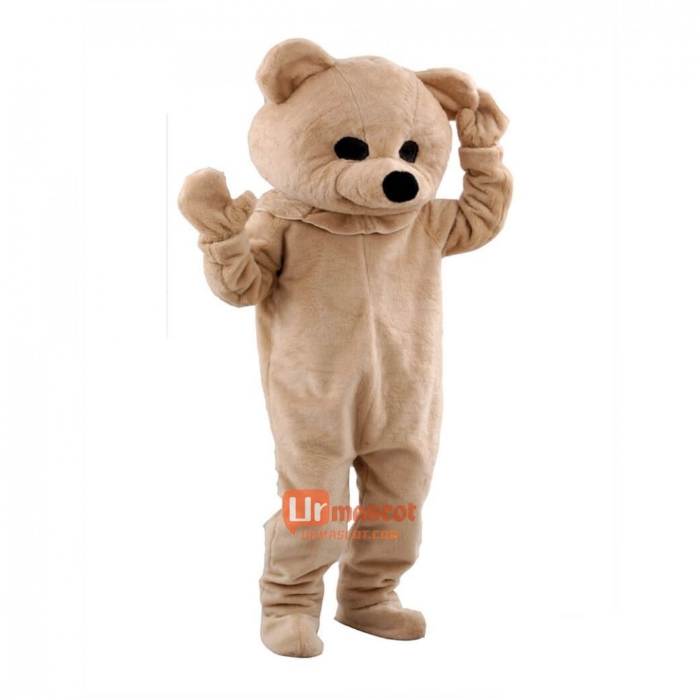 Teddy Bear Cartoon Mascot Costume Plush with Mask