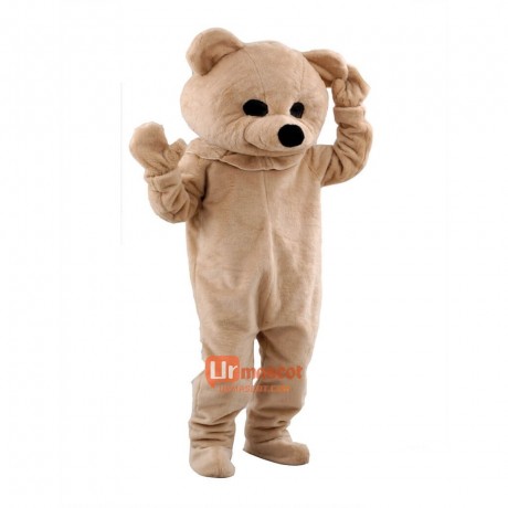 Teddy Bear Cartoon Mascot Costume Plush with Mask