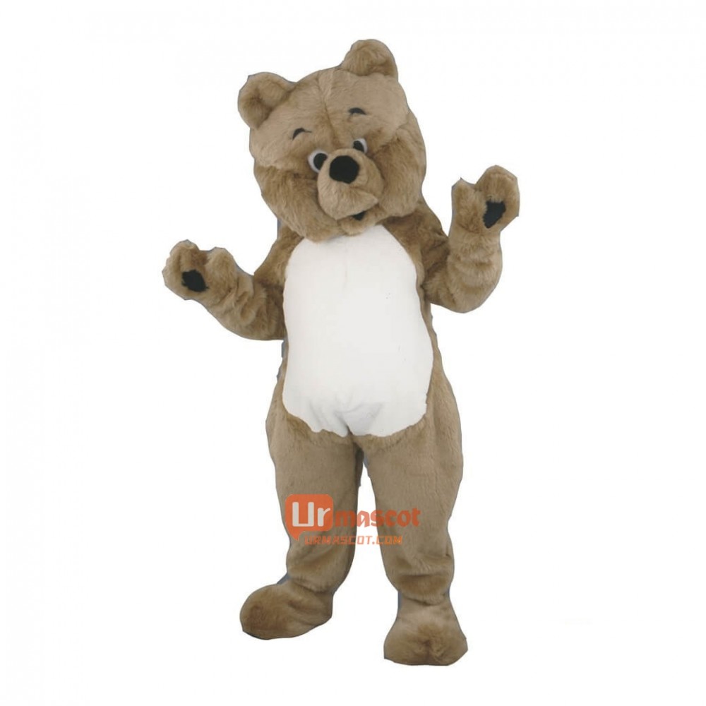 Teddy Bear Cartoon Mascot Costume Plush with Mask High quality
