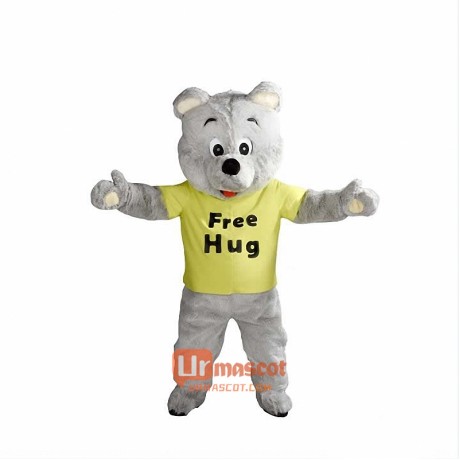 Teddy bear Custom Cartoon Mascot Costume Free hug