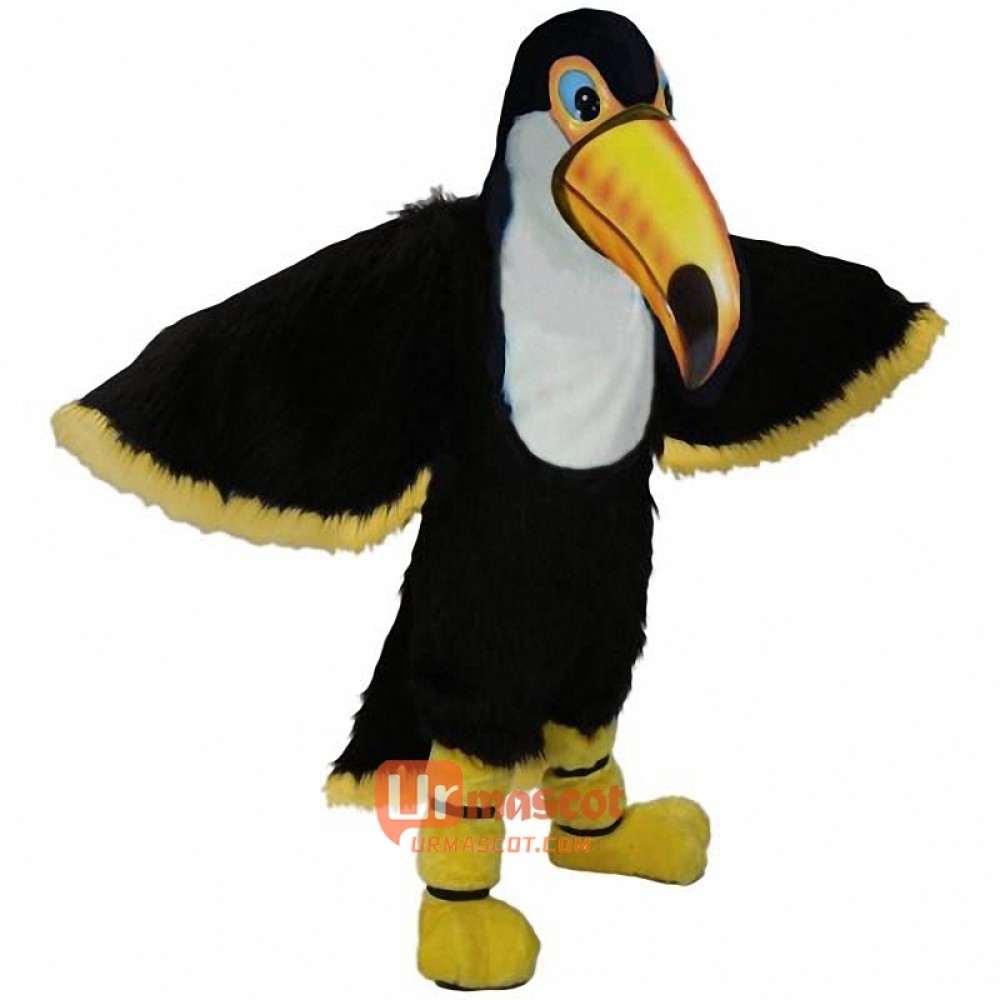 Teddy Toucan Cartoon Mascot Costume