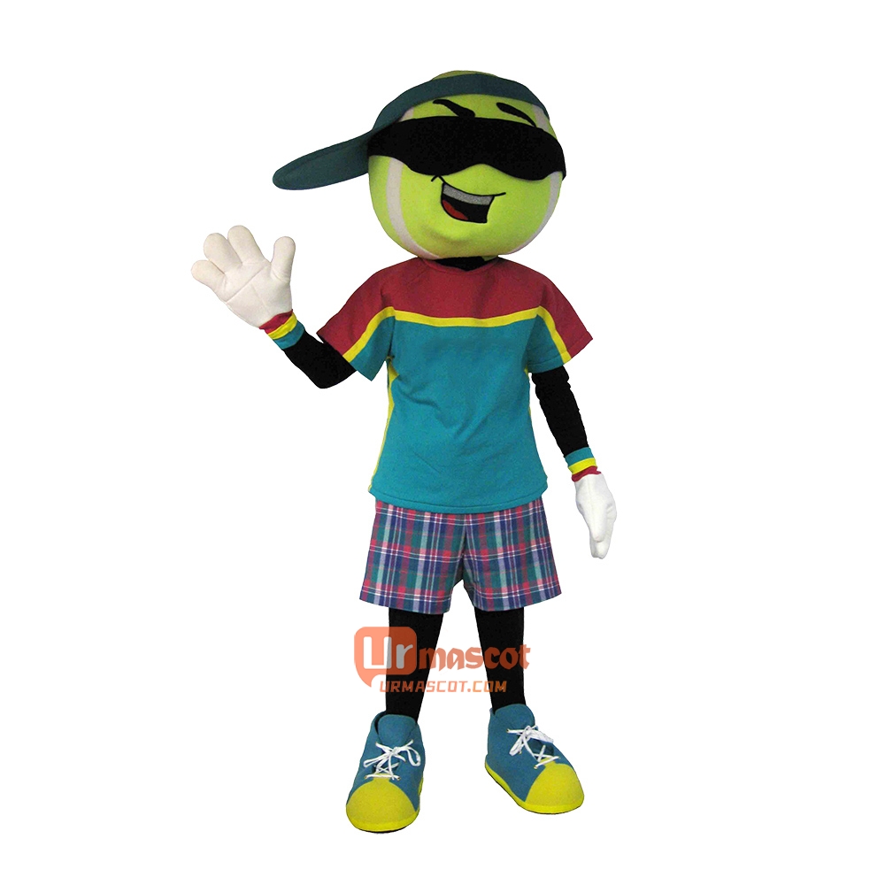 Tennis Custom Cartoon Mascot Costume