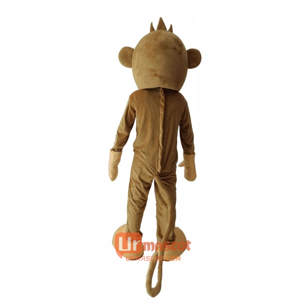 Thin Monkey Mascot Cartoon Costume