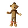 Thin Monkey Mascot Cartoon Costume