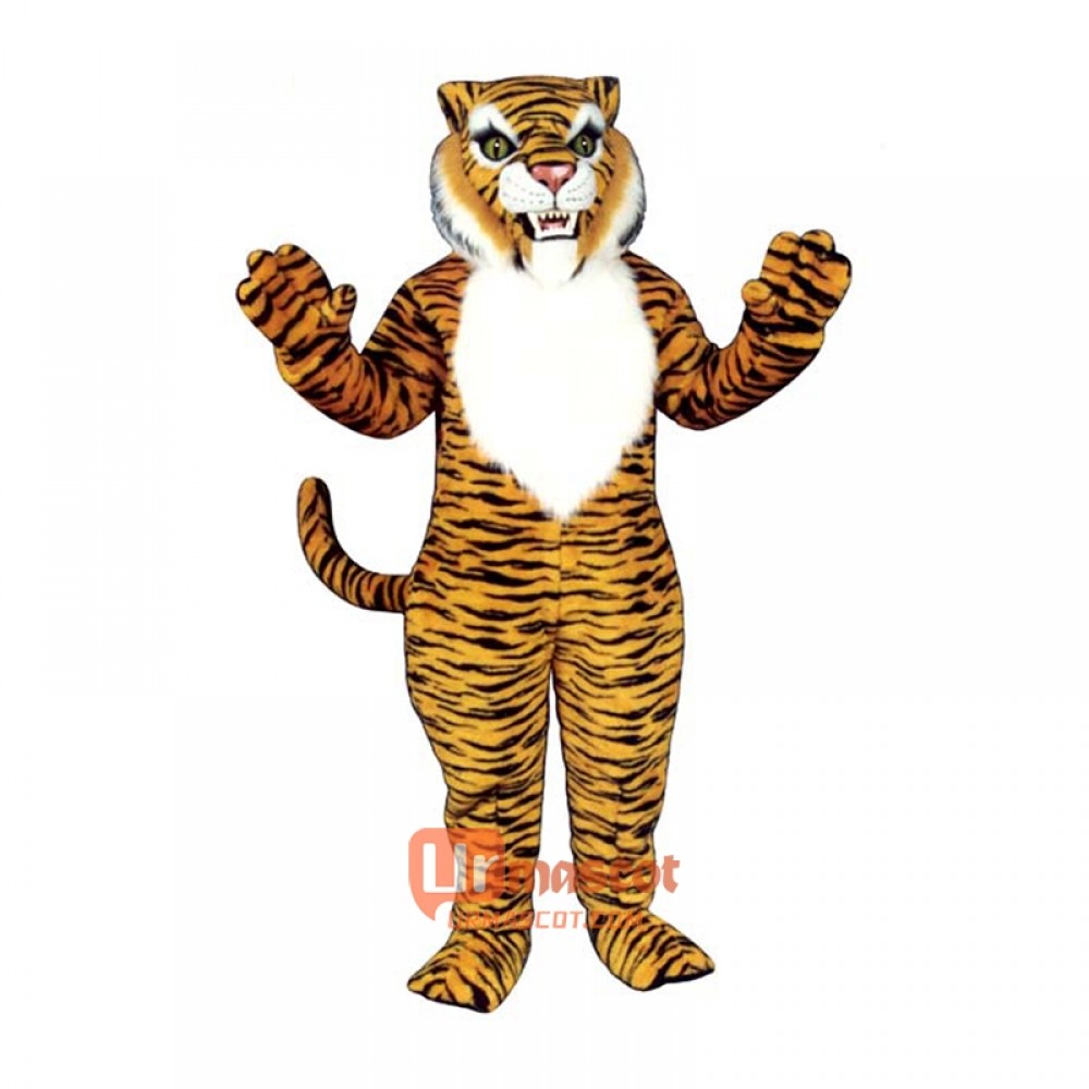 Tiger Cartoon Costume Mascot