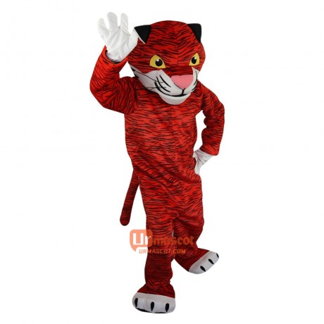 Tiger Cartoon Mascot Costume Plush with Mask