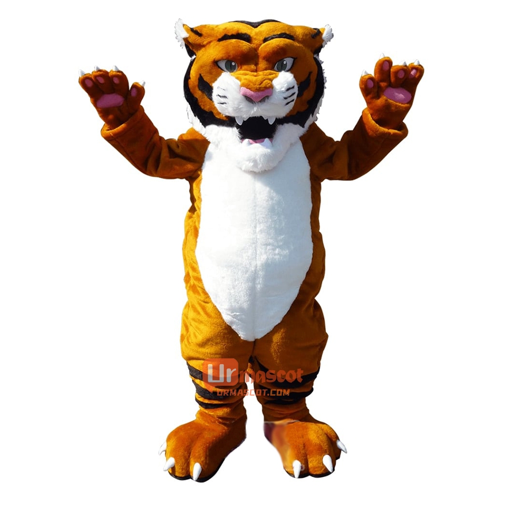 Tiger Mascot Costume Cosplay Outfits