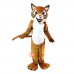 Tiger Wild Cat Cartoon Mascot Costume Plush with Mask