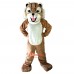 Tiger Wildcat Cartoon Mascot Costume Plush with Mask