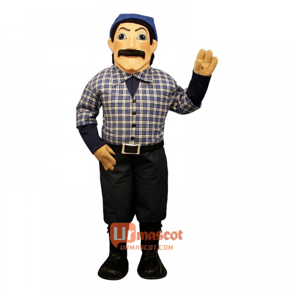Timber Jack Cartoon Costume Mascot