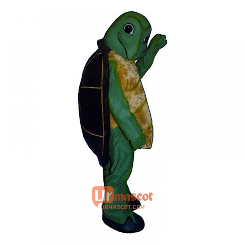 Toby Turtle Mascot Cartoon Costume
