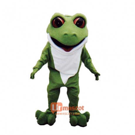Tree Frog Mascot Cartoon Costume