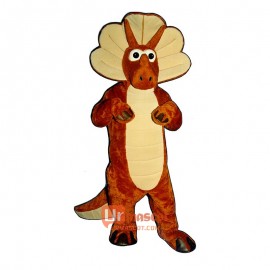 Triceratops Cartoon Costume Mascot