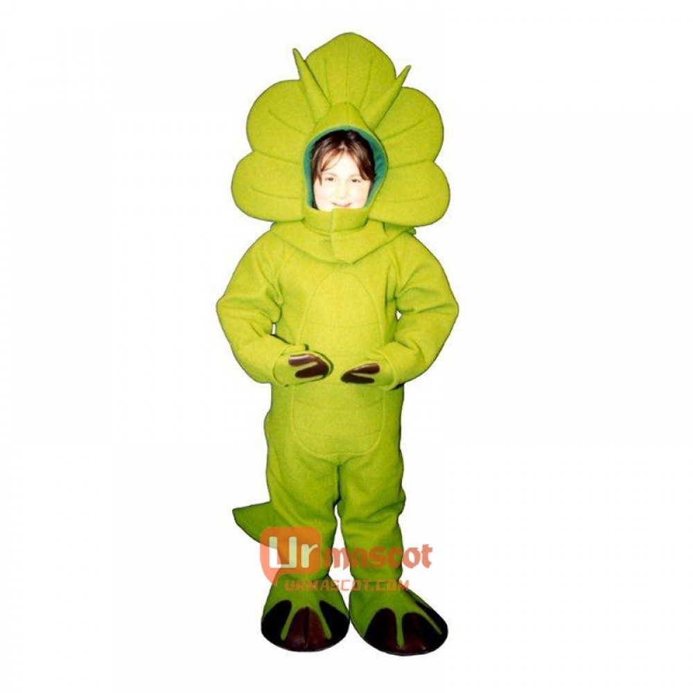 Triceratops Cartoon Costume Mascot