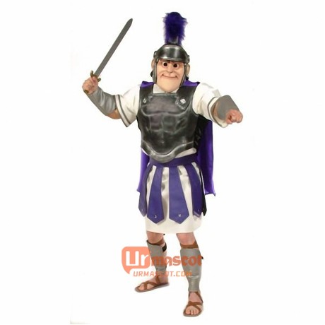 Troy Trojan Cartoon Mascot Costume