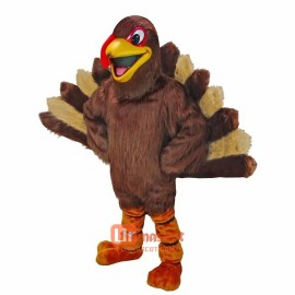 Turkey Cartoon Mascot Costume