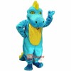 Turquoise Dino Lightweight Cartoon Mascot Costume