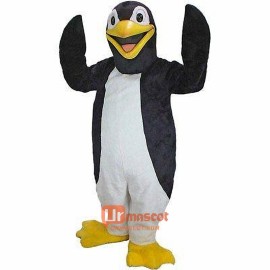 Tuxedo Penguin Cartoon Mascot Costume
