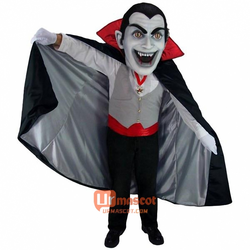 Vampire MascotCartoon Head Only