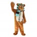 Violent Bear Cartoon Mascot Costume Plush with Mask