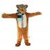 Violent Bear Cartoon Mascot Costume Plush with Mask