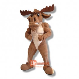 Violent Moose Cartoon Mascot Costume Cosplay Outfits