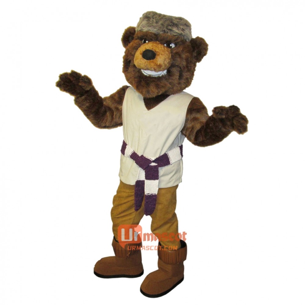 Voyageur Bear Custom Cartoon Mascot Costume