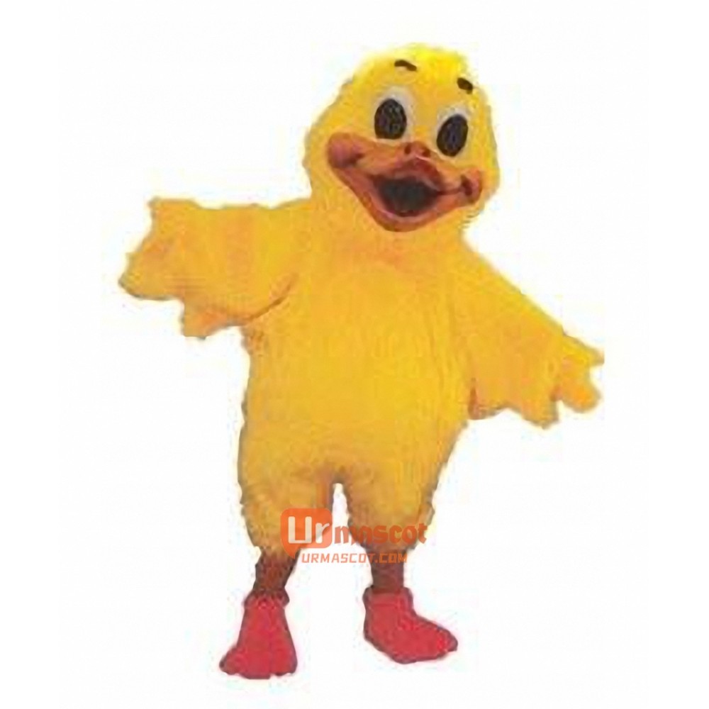 Waddles the Duck Cartoon Mascot Costume
