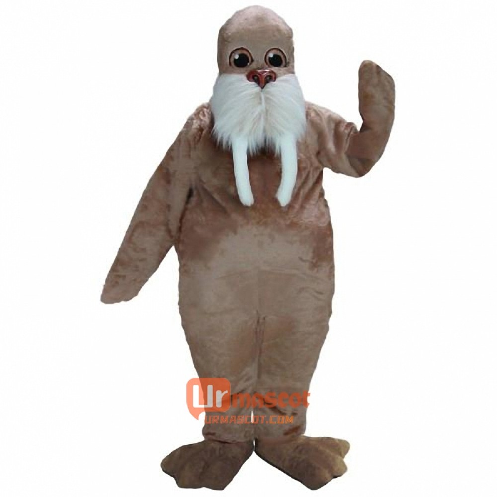Walrus Cartoon Mascot Costume