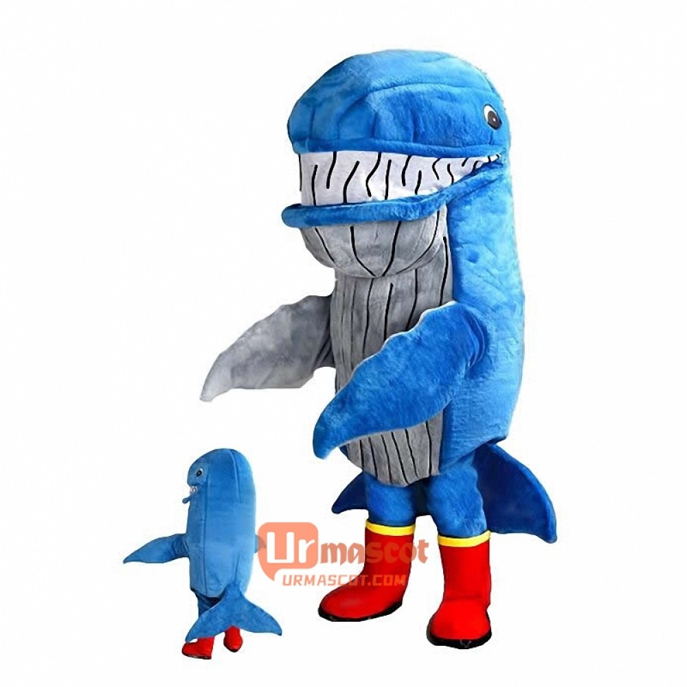 Whale Custom Cartoon Mascot Costume Free Shipping