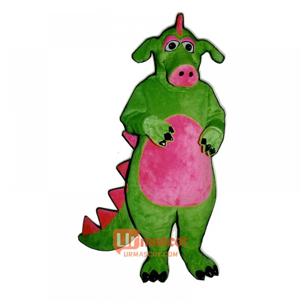 Whimsical Dragon Cartoon Costume Mascot