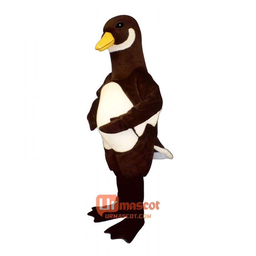 White Belly Goose Cartoon Costume Mascot
